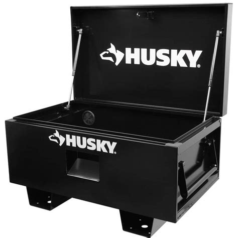 home depot job site steel utility box|home depot husky tool box.